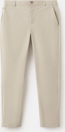 Mango Pantaloni slim-fit water-repellent beige - Uomo - 44 - MANGO MAN