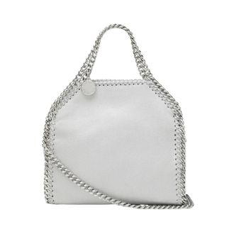 Stella McCartney Stella McCartney, Handbags, female, Gray, Size: ONE SIZE Falabella Tiny Tote