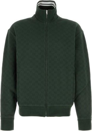 Gucci Dark Green Logo Jacket