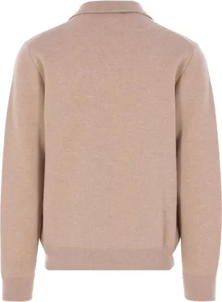 Lardini Cardigan con zip - Toni neutri