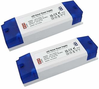 OEM Transformador Led De 12 V - Transformador Led De 230 V A 12 V - Controlador De Transformador Led De 0-36 W - Para Iluminaci&oacute;n Bajo Gabinetes, Bombilla