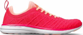 Athletic Propulsion Labs Womens Phantom Shoe In Magenta/neon Peach/white