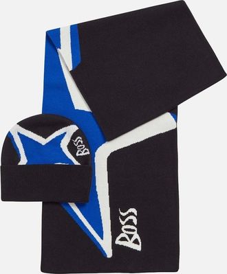 HUGO BOSS Mens Destino Scarf - Black - Size: ONE size
