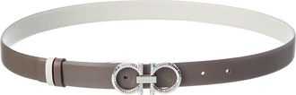 Ferragamo Gancini Reversible Leather Belt