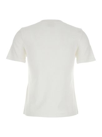 Chlo&eacute; Womens T-Shirt Crew Neck White Cotton T-Shirts & Jerseys
