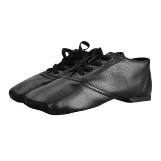 Generic Dance Shoes for Women Heels for Women Cut PU Soft Ethnic Ballet Folk Dance Shoes Ladies Shoes Size 4 (Black, 5.5)