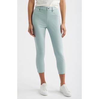 Hue Ultrasoft Denim Capri Leggings in Gray Mist at Nordstrom, Size X-Large
