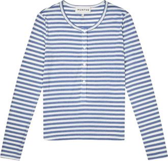 Munthe Jersey de Manga Larga - Tops - Mujer - Azul - S