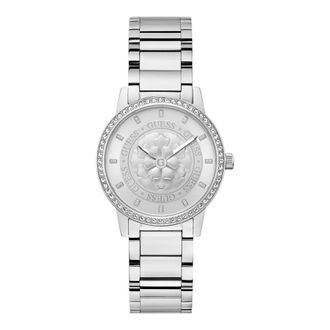 Guess Dames armbandhorloge Petal zilver Gw 0747L1 - Heren - Horloges - Grijs - ONE Size - Accessoires