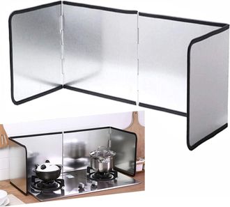 OEM Protector Antisalpicaduras Plegable Para Horno, 40 Cm De Alto, Protector Antisalpicaduras Plegable Para Cocina, Protector Antisalpicaduras Para Horno,
