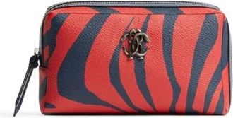 Roberto Cavalli Zebra Print Wash Bag