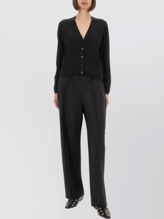 Fabiana Filippi v neck long sleeves knitwear