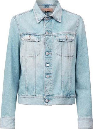 Maison Margiela Split Back Denim Jacket - Dames - Spijkerjassen - Blauw - XS - Denim - Jassen