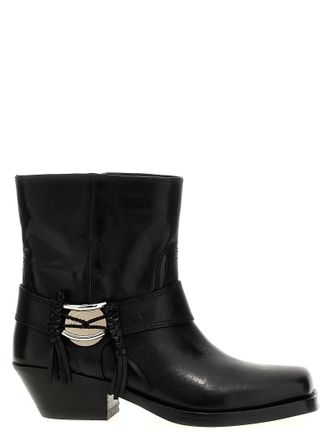 Isabel Marant Womens Akson Gaucho Ankle Boots