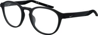 Nike Roestvrijstalen Brillenmontuur - Heren - Brillen - Zwart - ONE Size - Leer - Accessoires