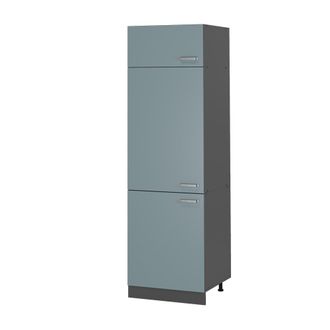Vicco Armario Para Frigor&iacute;fico Empotrado R-line, Gris Azulado, 60 Cm