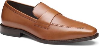 Johnston & Murphy Floyd Penny Loafer in Tan Full Grain at Nordstrom, Size 10.5