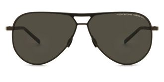Porsche Design P8942 Polarized D Mens Sunglasses Brown Size 63