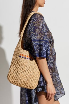 Isabel Marant Praia Small Bag, Womens, Beige