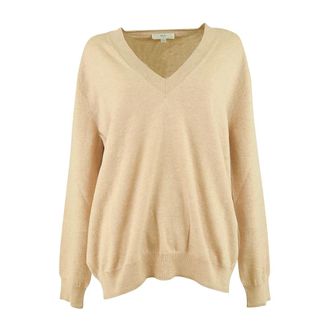 Malo V-neck Knitwear - - Knitwear - Donna - Beige - M