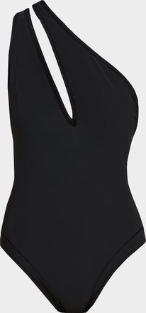 Shan Signature Asymmetric One-Piece Swimsuit