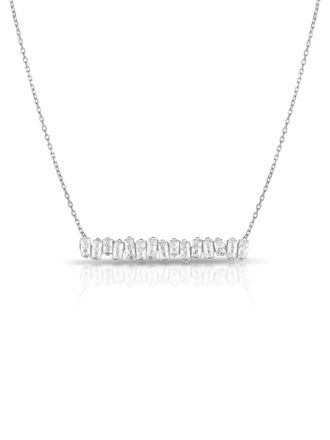 Glaze Jewelry Sterlina Silver Bar Necklace