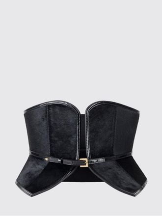 Elisabetta Franchi Belt Woman color Black