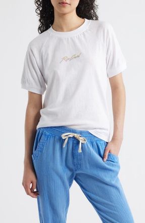Rip Curl Hayley O Crewneck T-Shirt in Optical White at Nordstrom, Size Xx-Small