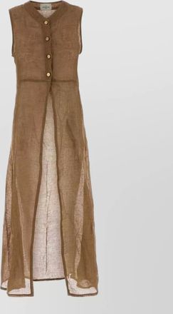 Le Kasha linen maxi dress