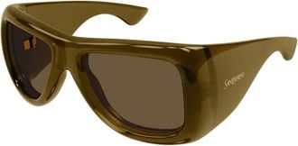 Saint Laurent Dames, Accessoires, Bruin, Maat: 63 MM
