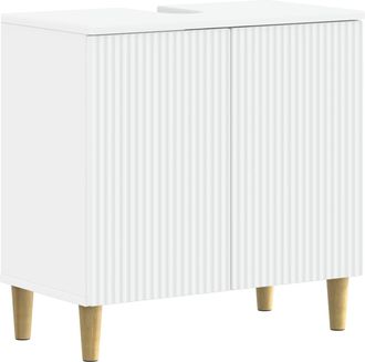 vidaXL Mueble De Lavabo Para Ba&ntilde;o Arnhem Blanco 59,5 X 31,5 X 59 Cm Vidaxl