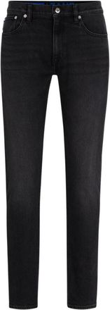 HUGO BOSS Extra-slim-fit jeans in stonewashed stretch denim