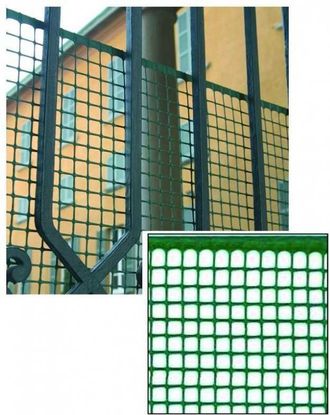 Vigor Red De Pl&aacute;stico Cuadrada 10x10 Verde 50 Metros H. Cm. 100