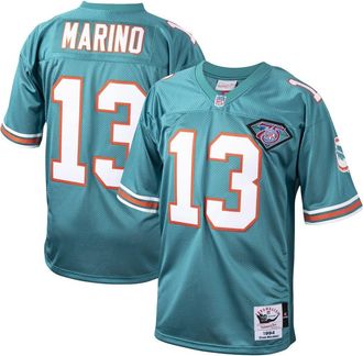 Mitchell & Ness Mens Mitchell & Ness Dan Marino Aqua Miami Dolphins 1994 Authentic Throwback Retired Player Jersey at Nordstrom, Size 44