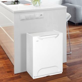 Dmora Caj&oacute;n De Plato De Polifropileno, Cajonera Modular Multiuso, Caja De Contenedores, 100% Made In Italy, 34x29h47 Cm, Color Gris Claro, Con Embalaje Refo