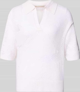 Herzen&rsquo;s Angelegenheit Relaxed Fit Pullover aus Escorial Woll-Mix mit Kaschmir-Anteil in Weiss, Gr&ouml;&szlig;e 34