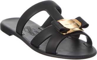 Ferragamo Lilou Rubber Sandal