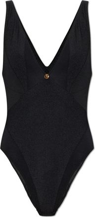 Versace Logo Bodysuit - Dames - Bodies - Zwart - S - Tops