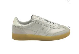 Gola Womens Viper Metallic Sneakers In Champagne/gum