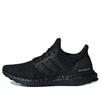 adidas (WMNS) adidas Ultraboost 4.0 Triple Black Gold F36123