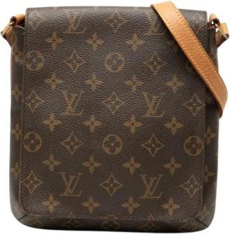 Louis Vuitton Pre-owned Cross Body Bags, female, Brown, Size: ONE SIZE Pre-owned Musette Salsa