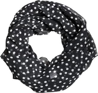 Dolce & Gabbana Scarves, female, Multicolor, Size: ONE SIZE Polka Dot Wrap Shawl