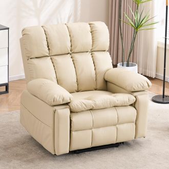 STILVORA Sill&oacute;n El&eacute;ctrico De Dos Motores Ajustable, Sill&oacute;n Reclinable Con Ayuda Para Levantarse, Sill&oacute;n De Sala De Estar Con Funci&oacute;n De Reclinaci&oacute;n, Sof&aacute; Indiv