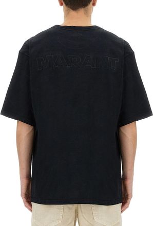 Isabel Marant Cotton T-Shirt - Black