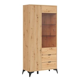 Petits Meubles Vajillero 2 puertas 2 cajones tableros de aglomerado laminados madera