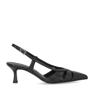 Sergio Levantesi D&Eacute;COLLET&Eacute; SLINGBACK EDDA NERA SERGIO LEVANTESI