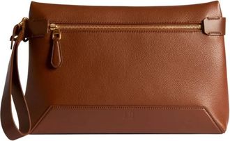 Dunhill 1893 Harness Zipped Leather Pouch