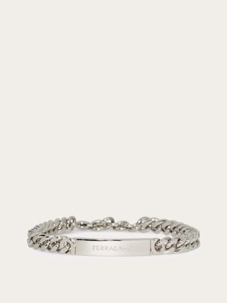Ferragamo Men Bracelet with chain Silver