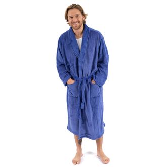 Leveret Mens Fleece Robe