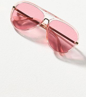 I-SEA Colored Translucent Aviator Sunglasses